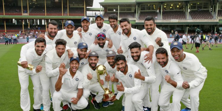 first ever Asian team cricket