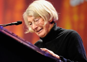 Much-loved poet Mary Oliver died Thursday of lymphoma, at her home in Florida. She was 83. Oliver won many awards for her poems, which often explore the link between nature and the spiritual world; she also won a legion of loyal readers who found both solace and joy in her work. (Kevork Djansezian/Getty Images/AP)