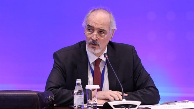 Syria's UN Ambassador Bashar Jaafari