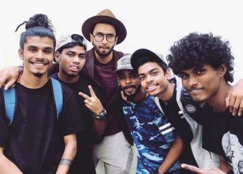 Ranveer Singh engages in a rap battle with rappers at 'Gully Boy' workshop
