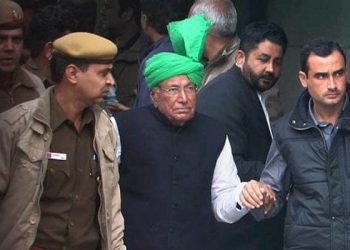 Former Haryana Chief Minister OP Chautala is serving a 10-year sentence in Tihar jail.