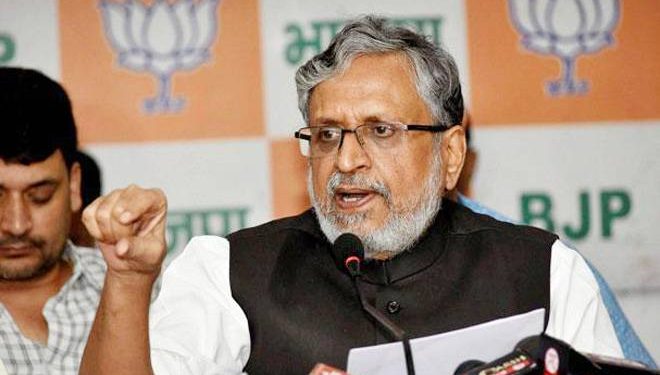 Bihar Deputy Chief Minister and senior BJP leader Sushil Modi