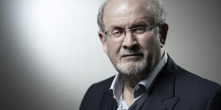 British Indian novelist, essayist Salman Rushdie insists that he now lives a normal life, though his best-known work "The Satanic Verses" triggered death threats (AFP)