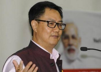 Kiren Rijiju. PTI