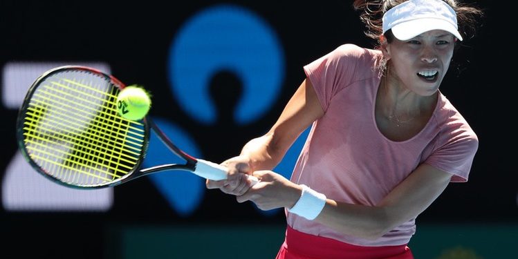 World No.31 Hsieh blitzed into the last eight, converting three break points to send Kerber packing and recording her first win over her in three attempts.