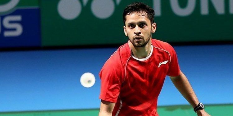 Kashyap defeated Wong Wing Ki Vincent of Hong Kong 27-25 21-18.