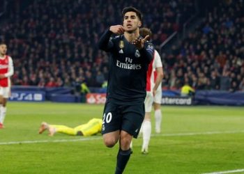 Asensio got the winner for Real Madrid against Ajax