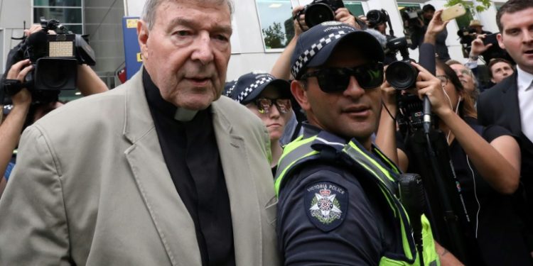 Cardinal George Pell is the most senior Catholic cleric ever convicted of child sex crimes (AFP)