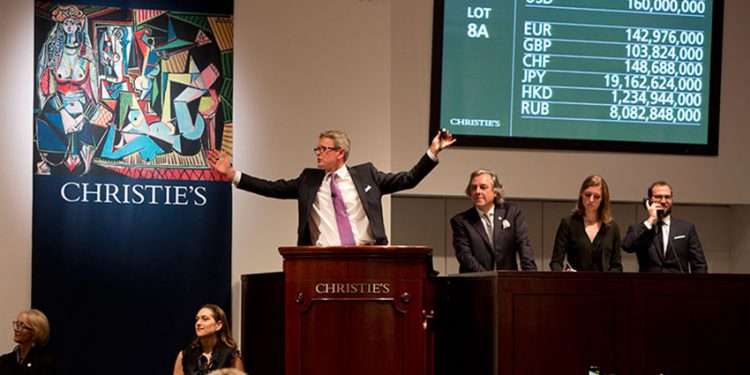 Christie's is the world's leading art auction house. (Christie's New York)