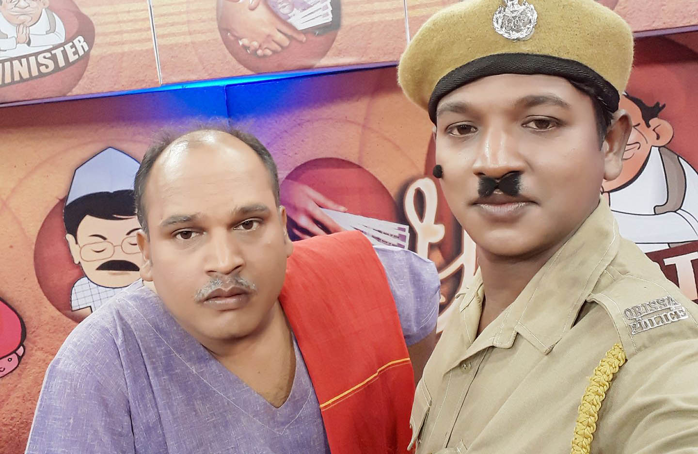 Ganesh Prasad Barik Byangakabi Sriman Gaba WITH SRIMAN SATYA