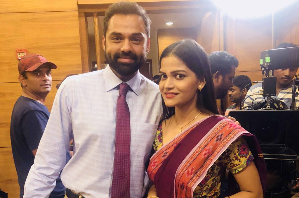 Deepika Tripathy With Abhay Deol