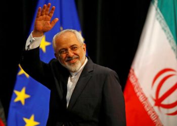 Iranian Foreign Minister Mohammad Javad Zarif waves after a plenary session at the United Nations building in Vienna, Austria, July 14, 2015. (REUTERS) [Representational Image]