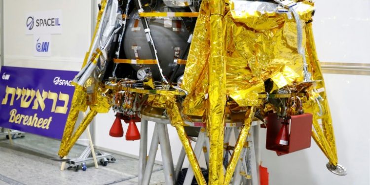 Israel's first spacecraft will be launched by the US-based private firm SpaceX (AFP)