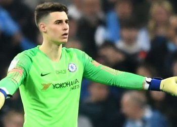 Kepa refused to leave the field to be replaced by Willy Caballero in the League Cup final.