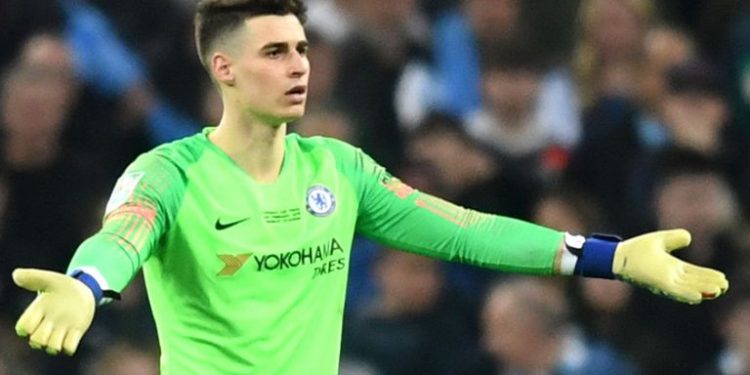 Kepa refused to leave the field to be replaced by Willy Caballero in the League Cup final.