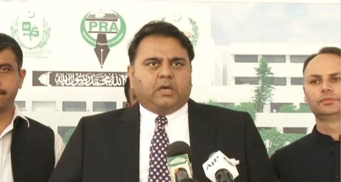 Pak Information Minister Fawad Chaudhry