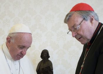 Pope Francis and Cardinal George Pell