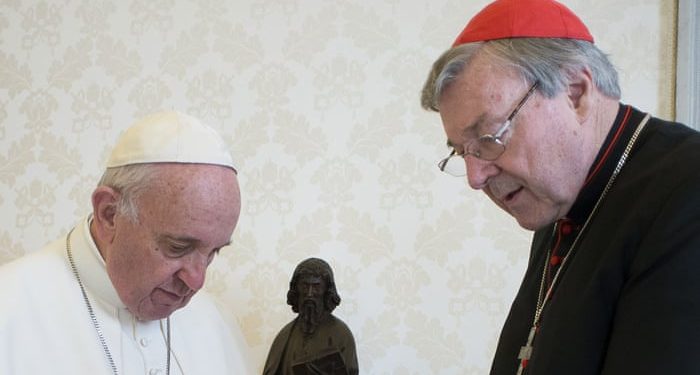 Pope Francis and Cardinal George Pell