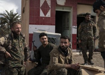Members of the Syrian Democratic Forces