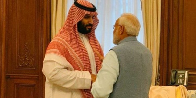 PM Modi-Saudi Crown Prince Mohammed bin (REUTERS)
