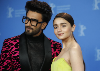 Ranveer Singh and Alia Bhatt pose for a photo call at Berlin for the promotion of Gully Boy (REUTERS)