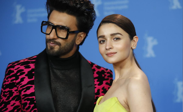 Ranveer Singh and Alia Bhatt pose for a photo call at Berlin for the promotion of Gully Boy (REUTERS)