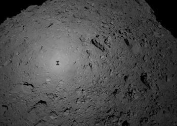 The Ryugu asteroid is thought to contain clues about the origins of life (AFP)