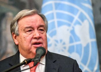 UN Secretary, General Antonio Guterres (AFP)