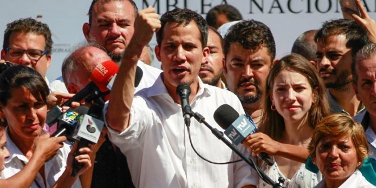 Venezuelan opposition leader Juan Guaido