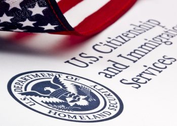 Photograph of a U.S. Department of Homeland Security logo.