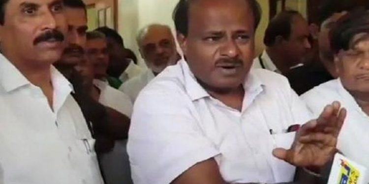 Karnataka Chief Minister H D Kumaraswamy