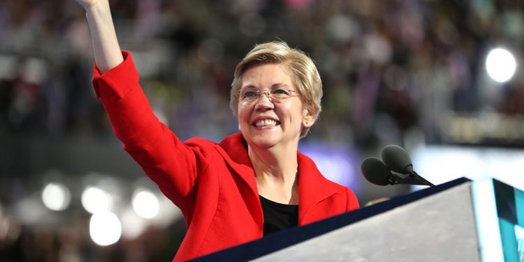 Democrat Senator Elizabeth Warren