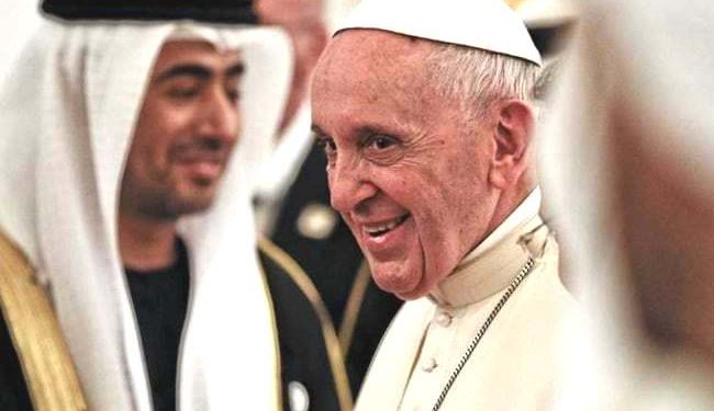 Pope Francis Reaches UAE, First Visit By A Pontiff To Arabian Peninsula