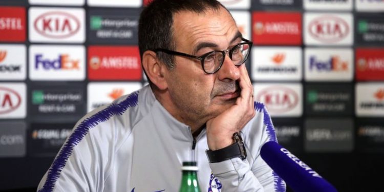 Chelsea were unbeaten for the first 18 competitive games of Sarri's spell as head coach until Spurs inflicted a first defeat.