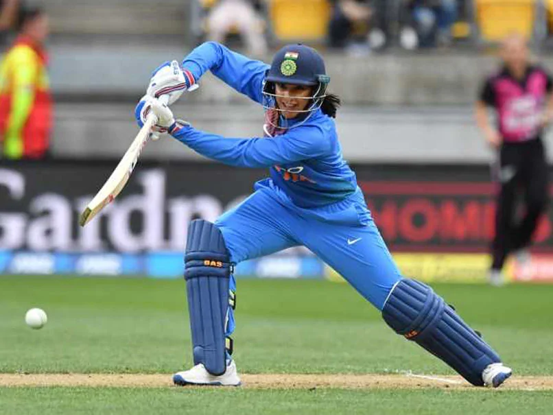 Smriti Mandhana once more shone with the bat for India