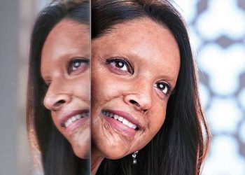 Deepika shares her first look from 'Chhapaak'