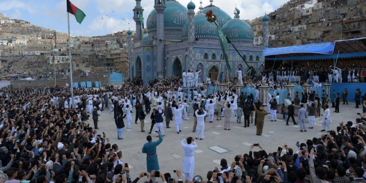 Karti Sakhi shrine in the Afghan capital. (Image: AFP)