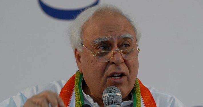Senior Congress party leader Kapil Sibal (PTI)