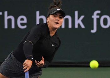 Andreescu grabbed a slice of history when she became the first wild card to reach the women's final in the California desert.