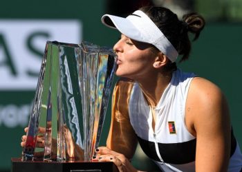 Andreescu become the youngest woman to win at Indian Wells since 17-year-old Serena Williams in 1999. (Image: Reuters)