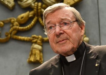 The announcement comes a week after disgraced Australian Cardinal George Pell (pictured) was sentenced in Melbourne to six years in prison for the sexual abuse of two choirboys.