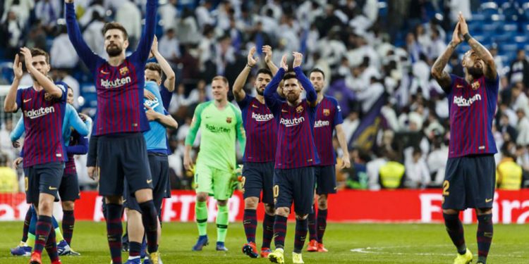 The Copa del Rey win was Barcelona's fourth in six games at the Bernabeu and in each of those they have scored three or more.