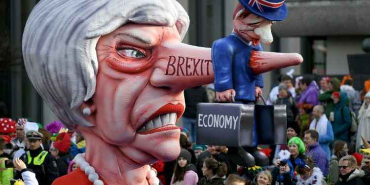 "Many Tories who dislike May's deal are reluctantly coming round to the idea of voting for it," says Eurasia Group analyst Mujtaba Rahman (AFP)