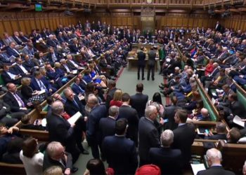 A packed parliament held a series of votes on Brexit proposals (AFP)