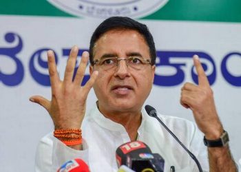 Congress spokesperson Randeep Singh Surjewala (PTI)