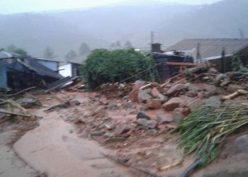 Many houses have been damaged and bridges washed away in parts of the Manicaland province which borders Mozambique.  