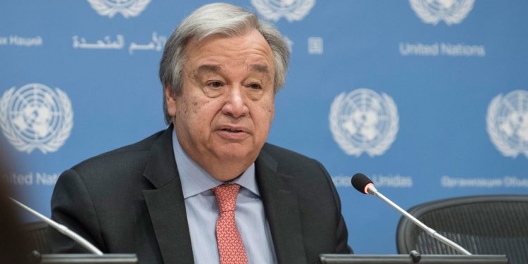 UN chief Antonio Guterres (AFP)
