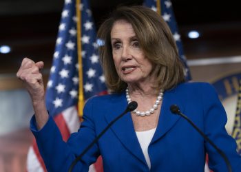 House Speaker Nancy Pelosi heaps scorn on Attorney General William Barr, saying his letter about special counsel Robert Mueller's report was "condescending," after Barr concluded there was no evidence that President Donald Trump's campaign "conspired or coordinated" with the Russian government to influence the 2016 election, during a news conference on Capitol Hill in Washington, Thursday, March 28, 2019. Pelosi also defended House Intelligence Committee Chairman Adam Schiff, who faced calls Thursday from Republicans to resign over his comments that there was significant evidence the president and his associates conspired with Russia. (AP Photo/J. Scott Applewhite)