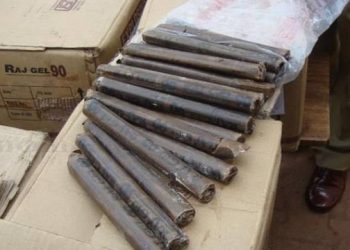 On searching the vehicle, they seized 2,150 gelatin sticks and 1,750 detonators from it. (Representative image)