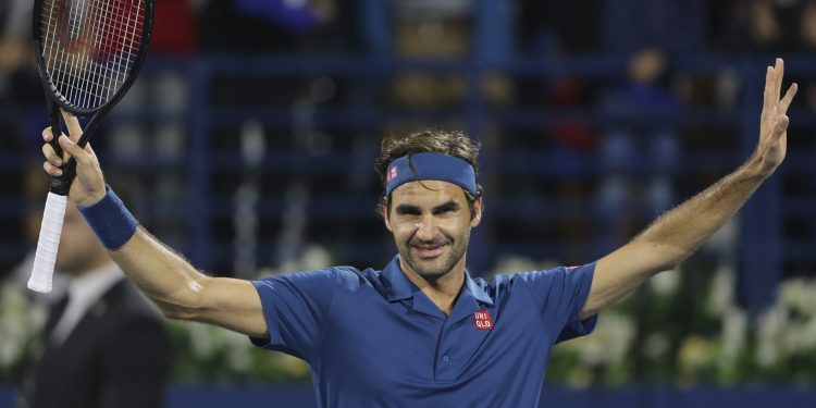 Roger Federer after his win Friday